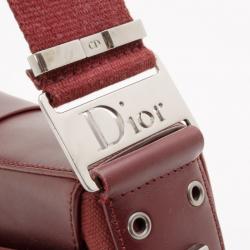 Pre Owned Christian Dior Red Street Chic Shoulder Bag