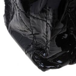 Pre Owned Dior Black Patent Medium Le Trente Hobo