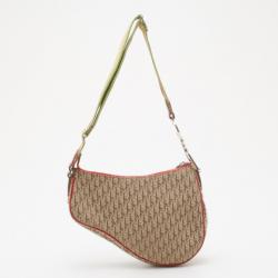 Pre Owned Dior Rasta Collection Saddle Bag