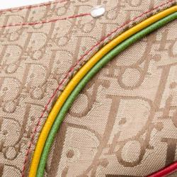 Pre Owned Dior Rasta Collection Saddle Bag