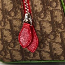 Pre Owned Dior 'Rasta' Collection Boston Bag