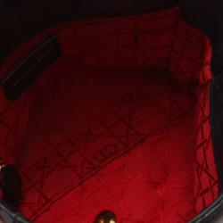 Pre Owned Dior Black Leather Mini Lady Dior Bag