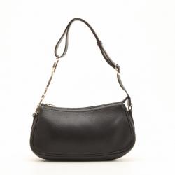 Pre Owned Dior Black Leather Pochette Shoulder Bag