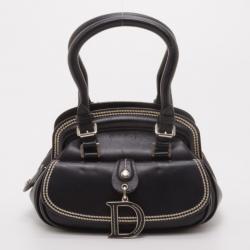 Pre Owned Dior Black Mini Detective Bag