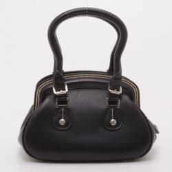 Pre Owned Dior Black Mini Detective Bag