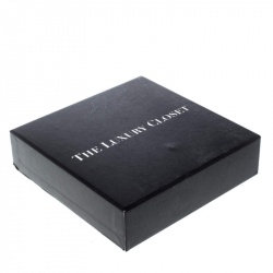 Pre Owned Dior Old Rose Cannage Quilted Leather Lady Dior Compact French Wallet