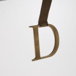 Pre Owned Dior Python Saddle Bag