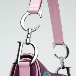 Dior Limited Edition Embroidered Saddle Bag