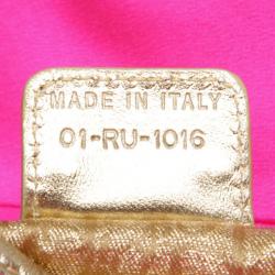 Pre Owned Dior Limited Edition India Saddle Bag