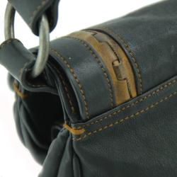 Pre Owned Dior Gaucho Double Flap Saddle Bag