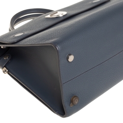 مملوكة مسبقًا Dior Grey Pebbled Leather Medium Diorever Tote 