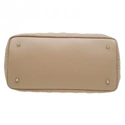 Pre Owned حقيبة ديور شوبر باناريا كانفاس بيج مقوى متوسطة