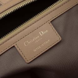 Pre Owned حقيبة ديور شوبر باناريا كانفاس بيج مقوى متوسطة