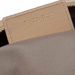 Pre Owned حقيبة ديور شوبر باناريا كانفاس بيج مقوى متوسطة