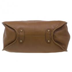 Pre Owned Dior Brown Leather Medium 61 Hobo