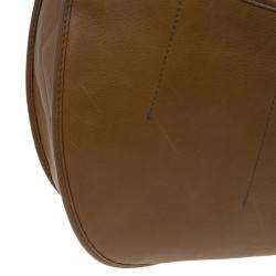 Pre Owned Dior Brown Leather Medium 61 Hobo