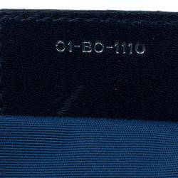 مملوكة مسبقًا حقيبة توت ديور ’باناريا’ مغطاة بالكانفاس الكحلي متوسطة