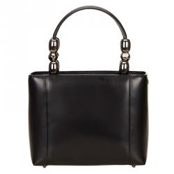 مملوكة مسبقًا Dior Black Leather Malice Tote Bag
