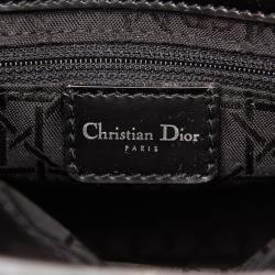 مملوكة مسبقًا Dior Black Leather Malice Tote Bag