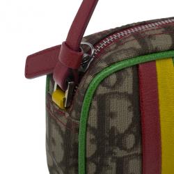 Pre Owned Dior Monogram Canvas Rasta 1 Trotter Pochette