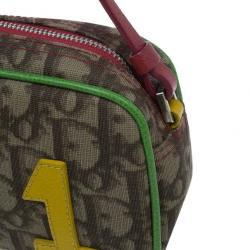 Pre Owned Dior Monogram Canvas Rasta 1 Trotter Pochette