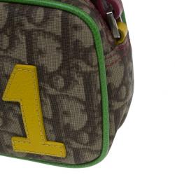 Pre Owned Dior Monogram Canvas Rasta 1 Trotter Pochette