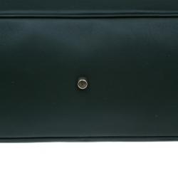 Pre Owned حقيبة توت شوبر ديور ديوريسيمو جلد أخضر كبيرة