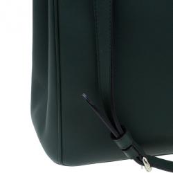 Pre Owned حقيبة توت شوبر ديور ديوريسيمو جلد أخضر كبيرة