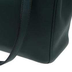 Pre Owned حقيبة توت شوبر ديور ديوريسيمو جلد أخضر كبيرة