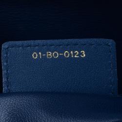 مملوكة مسبقًا Dior Blue Soft Leather Flap Bag