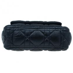 Pre Owned حقيبة كتب ديور ميلي لا فورت جلد كاناج أسود