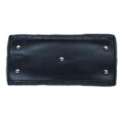 Pre Owned Dior Black Leather Granville Tote