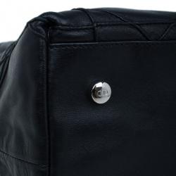 Pre Owned Dior Black Leather Granville Tote