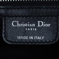 Pre Owned Dior Black Leather Granville Tote