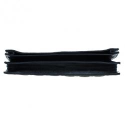 مملوكة مسبقًا Dior Black Lambskin Cannage Clutch