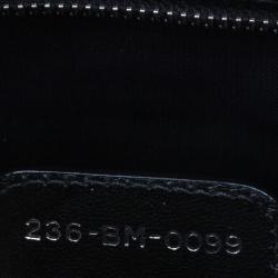 مملوكة مسبقًا Dior Black Lambskin Cannage Clutch
