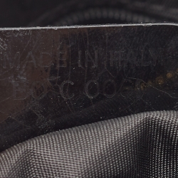 مملوكة مسبقًا Dior Black/White Diorissimo Canvas and Leather Boston Bag