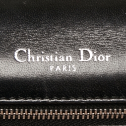 Pre Owned Dior Black Leather Small Diorama Shoulder Bag