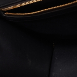 Dior Green Microcannage Patent Leather Medium Diorama Shoulder Bag