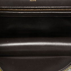 Pre Owned Dior Green Python Medium Diorama Flap Shoulder Bag
