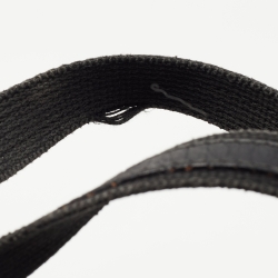 Pre Owned Dior Black Oblique Canvas and Leather Street Chic Pocket Bag