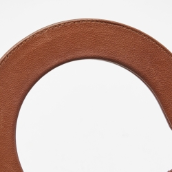 Dior Brown Cannage Leather Small My ABCDior Lady Dior Tote