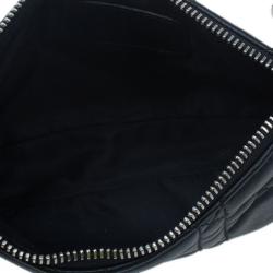 مملوكة مسبقًا Dior Black Lambskin Cannage Pochette