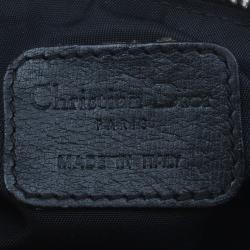 مملوكة مسبقًا Dior Black Lambskin Cannage Pochette