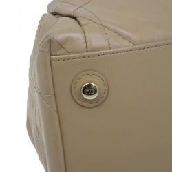 Pre Owned حقيبة ديور جلد خروف بيج كاناج لو ترينت هوبو