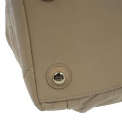 Pre Owned حقيبة ديور جلد خروف بيج كاناج لو ترينت هوبو