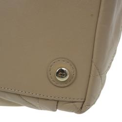 Pre Owned حقيبة ديور جلد خروف بيج كاناج لو ترينت هوبو