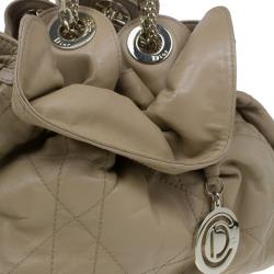 Pre Owned حقيبة ديور جلد خروف بيج كاناج لو ترينت هوبو