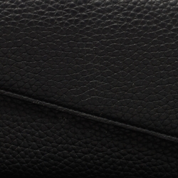 Pre Owned Dior Black/Pink Leather Diorissimo Rencontre Chain Wallet
