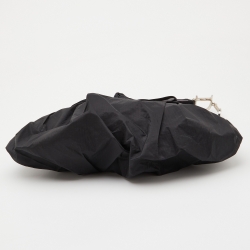 Pre Owned Dior Black Leather and Nylon Corset Ballet Hobo